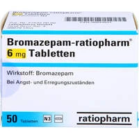 Bromazepam 6mg Tabletten